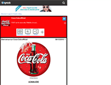 Tablet Screenshot of coca-cola-official.skyrock.com