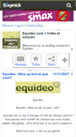 Mobile Screenshot of equideo-jeu-chevaux.skyrock.com