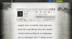 Desktop Screenshot of famillescott.skyrock.com