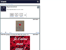 Tablet Screenshot of duncanlove2.skyrock.com