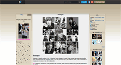 Desktop Screenshot of justin-bieber-super-star.skyrock.com