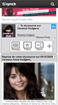 Mobile Screenshot of hsm-vanessa-hsm.skyrock.com