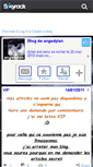 Mobile Screenshot of angedylan.skyrock.com