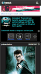 Mobile Screenshot of harry-magie.skyrock.com