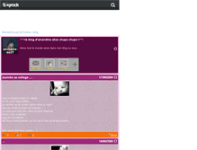 Tablet Screenshot of amandine-du-77.skyrock.com