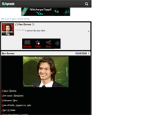 Tablet Screenshot of benbarnes-fan.skyrock.com