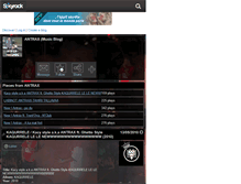 Tablet Screenshot of antrax-records.skyrock.com