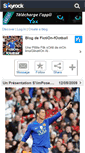 Mobile Screenshot of fiction-football.skyrock.com
