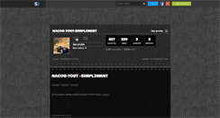 Desktop Screenshot of nacou-tout-simplement.skyrock.com