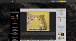 Desktop Screenshot of cat-f0rever.skyrock.com