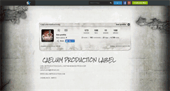 Desktop Screenshot of caelumproduction.skyrock.com