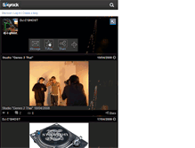 Tablet Screenshot of dj-c-ghost.skyrock.com