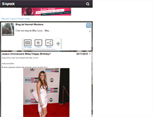 Tablet Screenshot of hannah397.skyrock.com