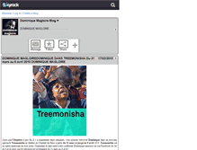 Tablet Screenshot of dominique-magloire.skyrock.com