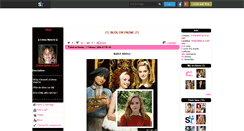 Desktop Screenshot of emma-watson-for3v3r.skyrock.com