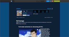 Desktop Screenshot of fullanime.skyrock.com