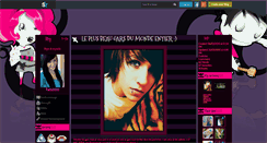 Desktop Screenshot of amy54345.skyrock.com