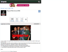 Tablet Screenshot of fed-univers-wwe.skyrock.com