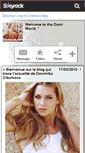 Mobile Screenshot of dominikaworld.skyrock.com