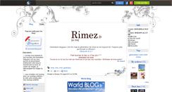 Desktop Screenshot of generationblogueurs.skyrock.com
