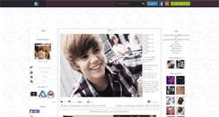 Desktop Screenshot of justinbiebeer.skyrock.com