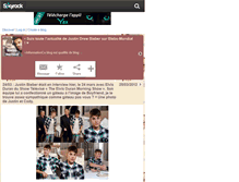 Tablet Screenshot of biebs-mondial.skyrock.com