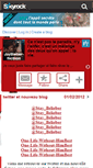 Mobile Screenshot of jaybieber-fiictiion.skyrock.com