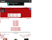 Tablet Screenshot of jaybieber-fiictiion.skyrock.com