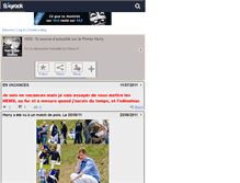 Tablet Screenshot of harry-de-galles.skyrock.com