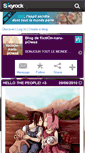 Mobile Screenshot of fiiction-naru-powaa.skyrock.com