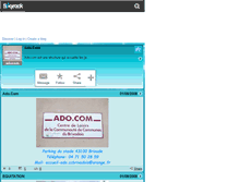 Tablet Screenshot of adocom.skyrock.com