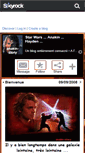 Mobile Screenshot of anakin-story.skyrock.com