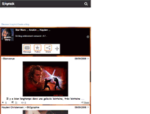 Tablet Screenshot of anakin-story.skyrock.com