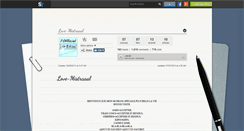 Desktop Screenshot of love-mistraaal.skyrock.com