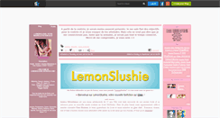 Desktop Screenshot of lemonslushie.skyrock.com