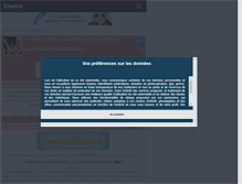 Tablet Screenshot of lemonslushie.skyrock.com