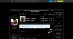 Desktop Screenshot of dj-zebda.skyrock.com