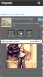 Mobile Screenshot of amourvintage.skyrock.com