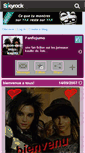 Mobile Screenshot of fiction-des-miss-kaulitz.skyrock.com