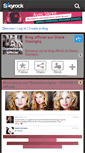 Mobile Screenshot of dianedassigny-officiel.skyrock.com