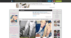 Desktop Screenshot of about-allisimpson.skyrock.com