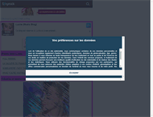 Tablet Screenshot of lucile-music-x3.skyrock.com