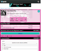 Tablet Screenshot of chanteusedu44.skyrock.com