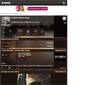 Tablet Screenshot of extentoofficiel.skyrock.com