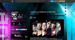 Desktop Screenshot of gika-b2st.skyrock.com