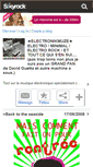 Mobile Screenshot of electronikmuze.skyrock.com