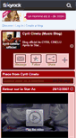 Mobile Screenshot of cyril-cinelu-officiel.skyrock.com