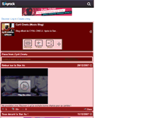 Tablet Screenshot of cyril-cinelu-officiel.skyrock.com