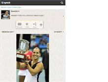Tablet Screenshot of domi-cibulkova.skyrock.com