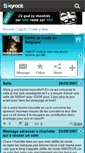 Mobile Screenshot of defile2modeamateur.skyrock.com